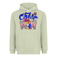 Matcha Cheer Mom Heavyweight Hoodie - CowhideDigitalArt
