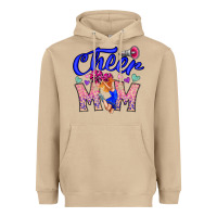 Mushroom Cheer Mom Heavyweight Hoodie - CowhideDigitalArt