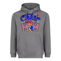 Storm Cheer Mom Heavyweight Hoodie - CowhideDigitalArt