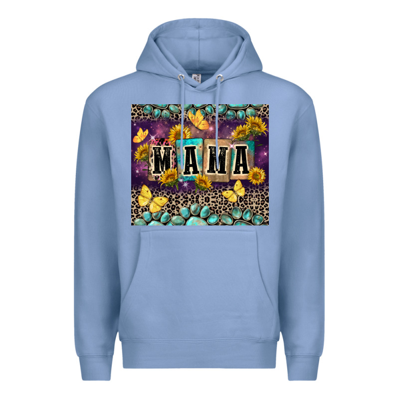 Mama With Sunflowers Premium Hoodie by FaDigitalArtStudio | Teevron
