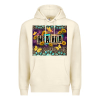 Sandshell Mama with sunflowers Premium Hoodie - FaDigitalArtStudio