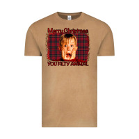 Merry Christmas You Filthy Animal Vintage Tee | Teevron
