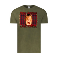 Vintage Olive Merry Christmas You Filthy Animal Vintage Tee - Bettercallsaul