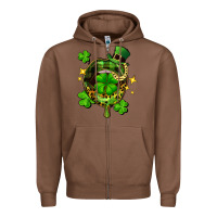 Chestnut St. Patrick's Day lip Zipper Hoodie - FaDigitalArtStudio