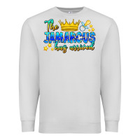 Dove Grey The Jamarcus Has Arrived Premium Sweatshirt - CowhideDigitalArt