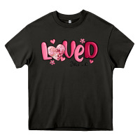 Asphalt valentine's day loved john 3 16 Heavy Core Tee - MaliasSmallBusiness