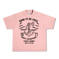 Salmon Born To Be Free Sea Urban Heavy Tee - Bettercallsaul