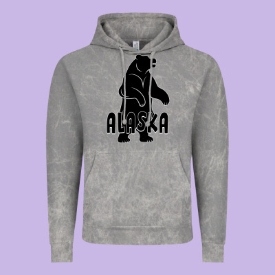 Alaska Bear Vintage Hoodie Designed By Bettercallsaul