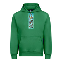 Emerald dinosaurs pen wrap Urban Hoodie - Artiststas