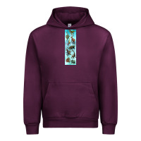 Mauve Wine dinosaurs pen wrap Urban Hoodie - Artiststas