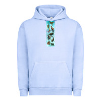 Pigment Grape Ice dinosaurs pen wrap Urban Hoodie - Artiststas