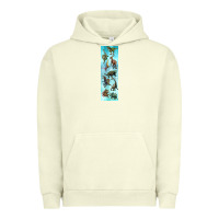 Pigment Pistachio dinosaurs pen wrap Urban Hoodie - Artiststas