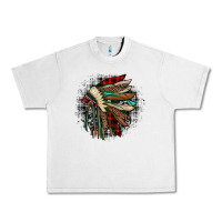 Lunar Rock indian headdress Urban Heavy Tee - JahusDesignShop