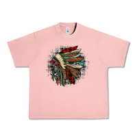 Salmon indian headdress Urban Heavy Tee - JahusDesignShop
