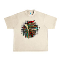 Sandshell indian headdress Urban Heavy Tee - JahusDesignShop
