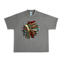 Tornado indian headdress Urban Heavy Tee - JahusDesignShop