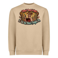 Mushroom I don't need a man Cowgirl western Heavyweight Sweatshirt - HowdyJamesFarm