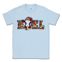 Dusty Blue western christmas baby cow noel Classic Tee - Jasminsmagicworld