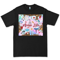 Black nurse life Premium Tee - MaliasSmallBusiness