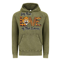 Vintage Olive For the Love of the Lions Vintage Hoodie - Bettercallsaul