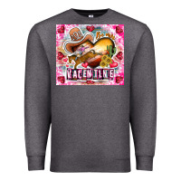 Charcoal Heather Be Mine Valentine Premium Sweatshirt - CowhideDigitalArt