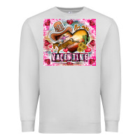 Dove Grey Be Mine Valentine Premium Sweatshirt - CowhideDigitalArt