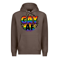 Coffee Gay af Premium Hoodie - FaDigitalArtStudio