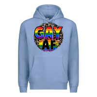Colony Blue Gay af Premium Hoodie - FaDigitalArtStudio