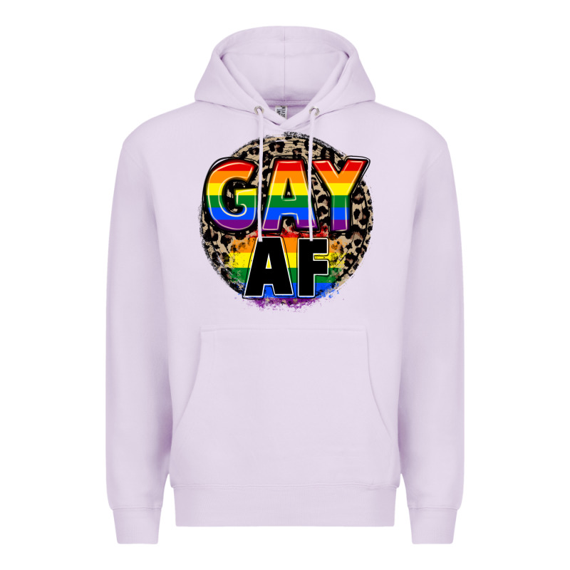 Gay Af Premium Hoodie by FaDigitalArtStudio | Teevron