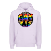 Lilac Gay af Premium Hoodie - FaDigitalArtStudio