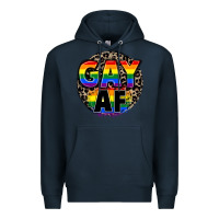 Navy Gay af Premium Hoodie - FaDigitalArtStudio
