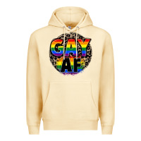 Pina Colada Gay af Premium Hoodie - FaDigitalArtStudio