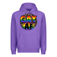 Purple Gay af Premium Hoodie - FaDigitalArtStudio