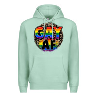 Seafoam Gay af Premium Hoodie - FaDigitalArtStudio