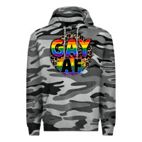 Slate Camo Gay af Premium Hoodie - FaDigitalArtStudio