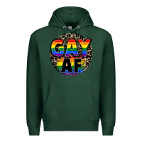Sports Green Gay af Premium Hoodie - FaDigitalArtStudio