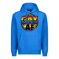 True Royal Gay af Premium Hoodie - FaDigitalArtStudio