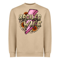 Mushroom Spoiled Wife Mother's Day Heavyweight Sweatshirt - CowGirlArtShop