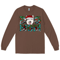 Chestnut Christmas Dog Mom Husky Long Sleeve Tee - RanaPortraitStore