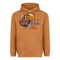 Meerkat Fall Gobble Gobble Y'all Heavyweight Hoodie - LillyAllenDesigns