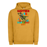Pigment Peanut Butter brother of the birthday boy t rex Urban Hoodie - Artiststas
