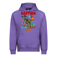 Tulip brother of the birthday boy t rex Urban Hoodie - Artiststas