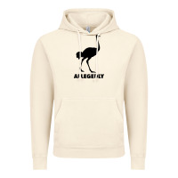 Vintage Artic ALLEGEDLY FUNNY OSTRICH Vintage Hoodie - Bettercallsaul