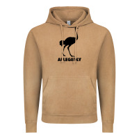 Vintage Camel ALLEGEDLY FUNNY OSTRICH Vintage Hoodie - Bettercallsaul
