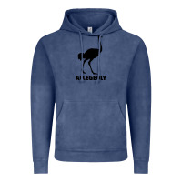 Vintage Denim ALLEGEDLY FUNNY OSTRICH Vintage Hoodie - Bettercallsaul
