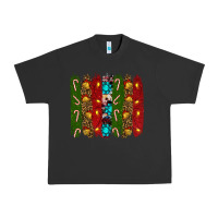 Pigment Black christmas brushstrokes Urban Heavy Tee - RanaPortraitStore