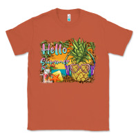 Copper hello summer pineapple Classic Tee - BarkalooDesign