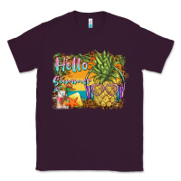 Plum hello summer pineapple Classic Tee - BarkalooDesign