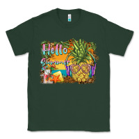 Sports Green hello summer pineapple Classic Tee - BarkalooDesign