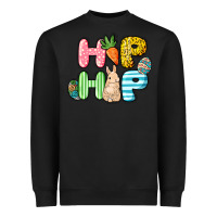 Black Hip hop Easter Day Heavyweight Sweatshirt - HowdyJamesFarm
